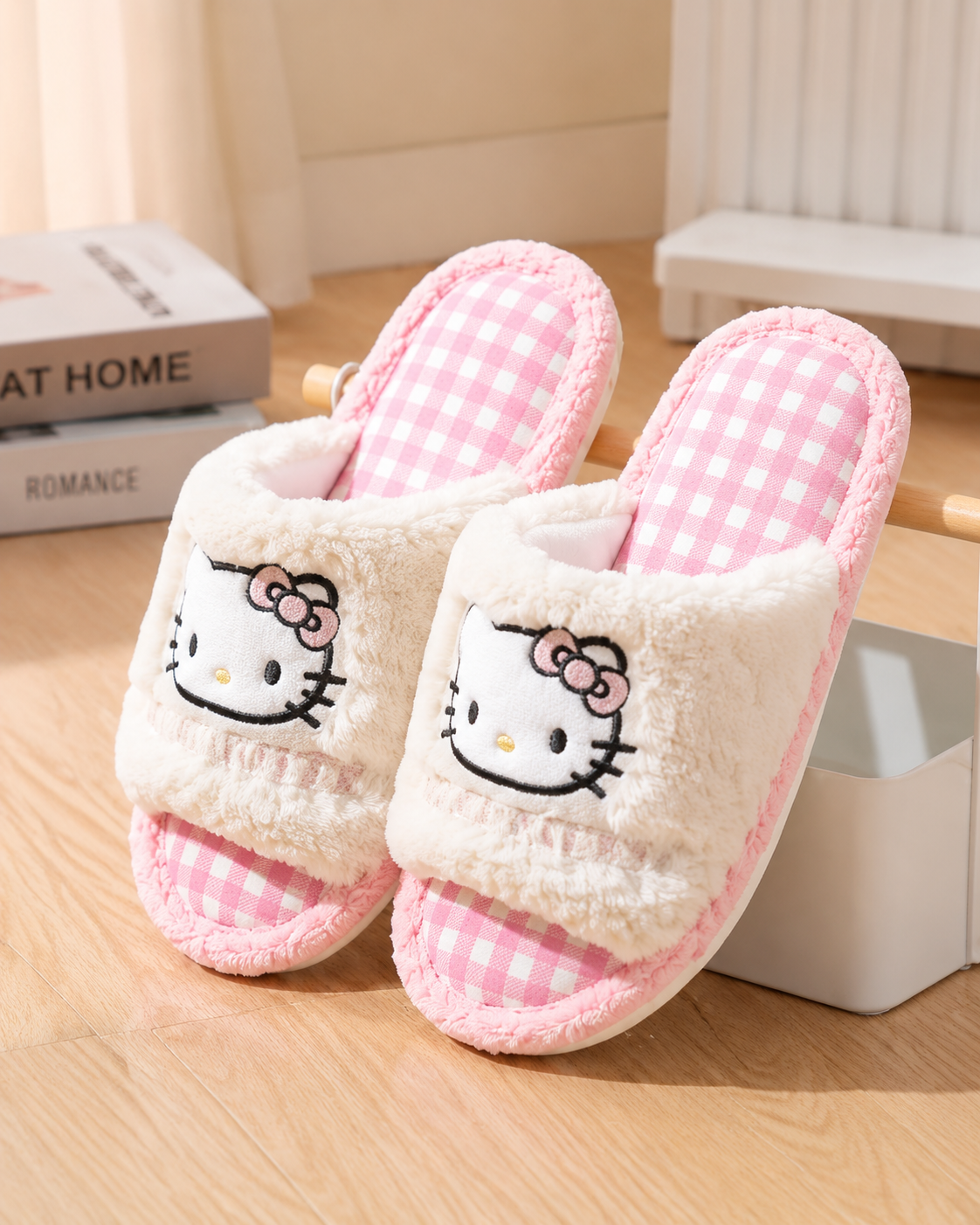 Hello Kitty Cozy Plush Slippers | سليبر فرو