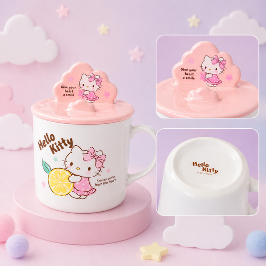 Sanrio Phone Holder Mug - كوب سانريو مع حامل موبايل