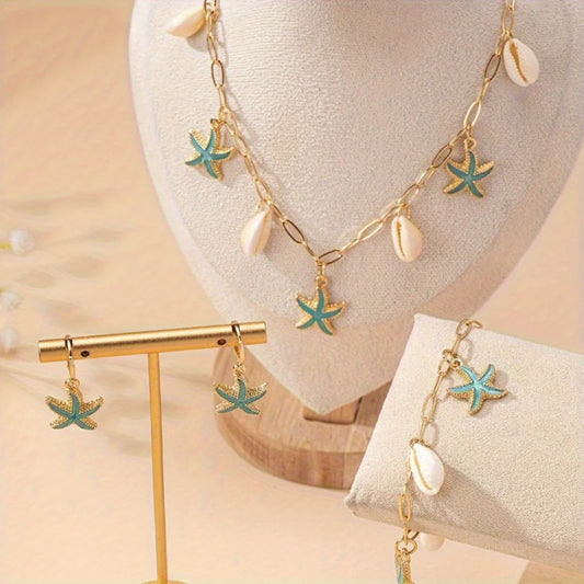 Luna Ocean Star Jewelry Set - طقم لونا أوشن نجمة البحر