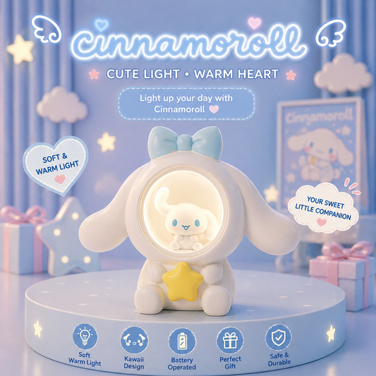 Sanrio Cute LED Night Light - لمبة ليلية كيوت