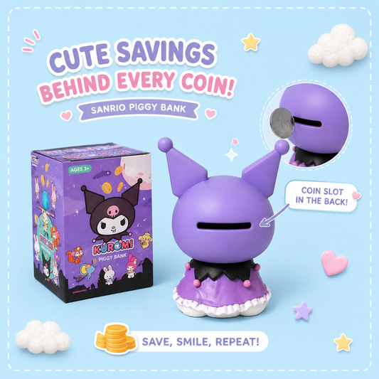 Sanrio Cute Character Piggy Bank Collection - حصّالة شخصيات سانريو الكيوت