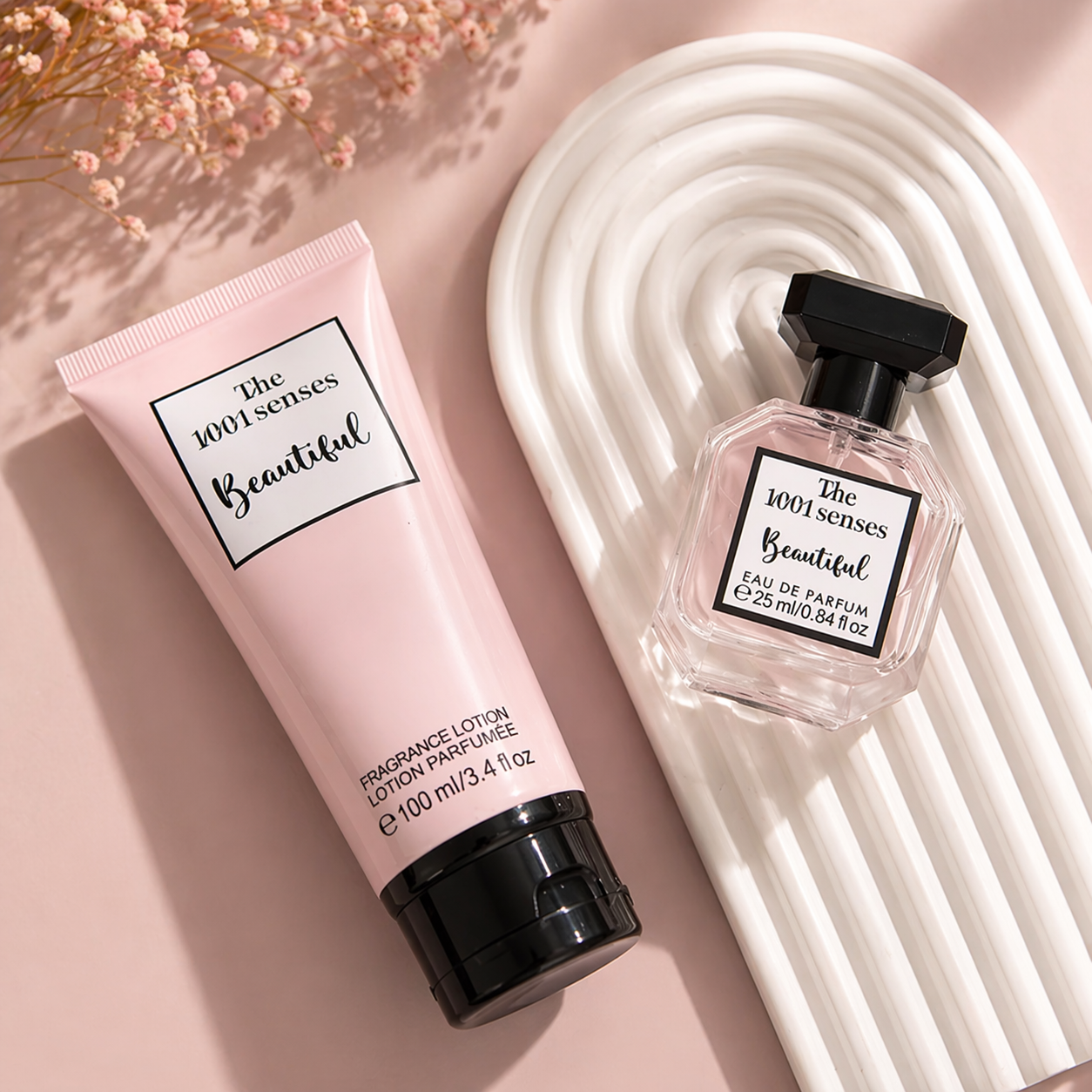 The 1001 Senses Perfume & Body Lotion Gift Set - طقم عطر و لوشن الجسم