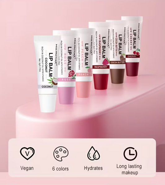 Luna Soft Lip Balm Collection - مجموعة مرطبات الشفاه الناعمة