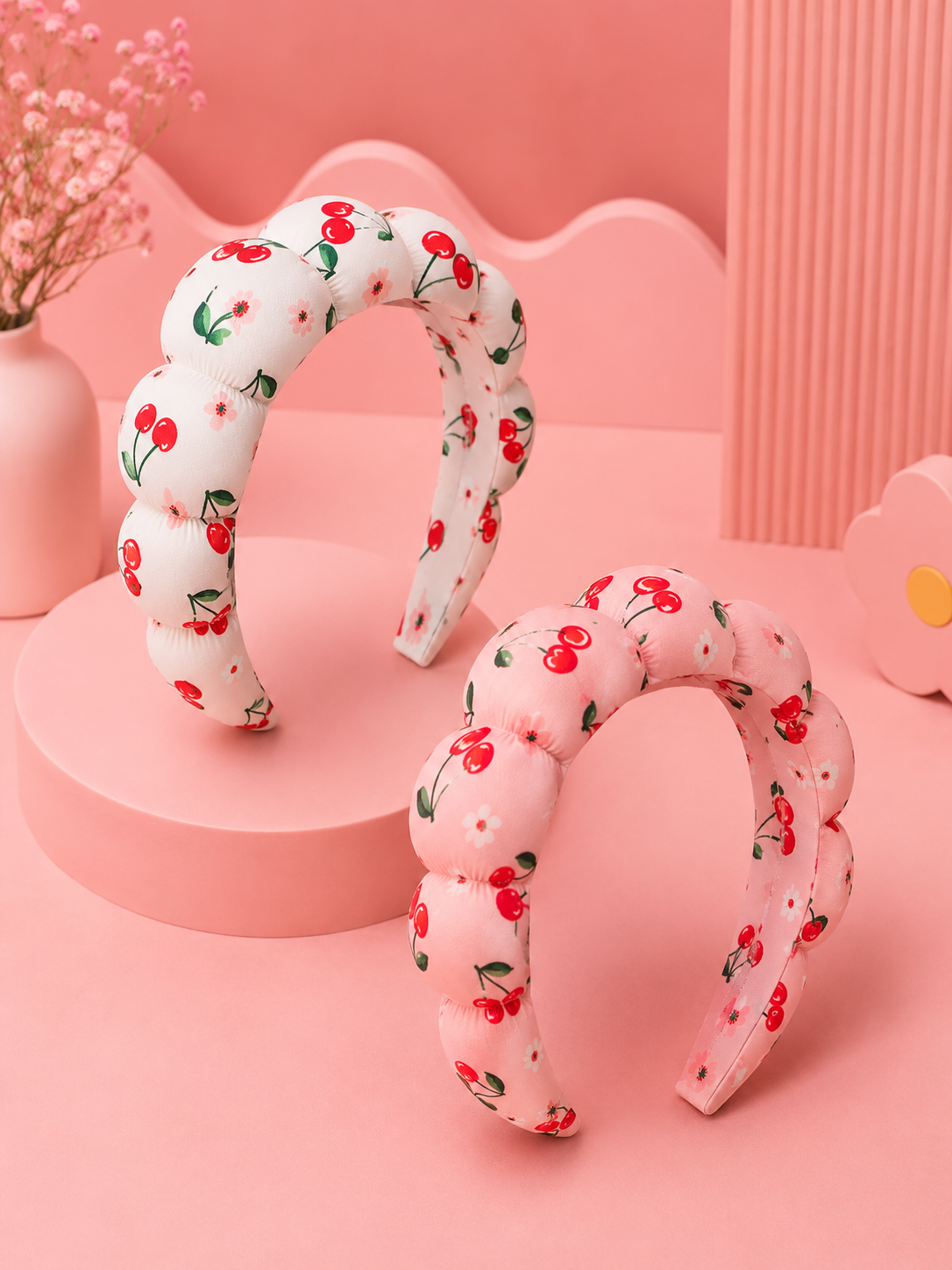 Cherry Skincare Headband