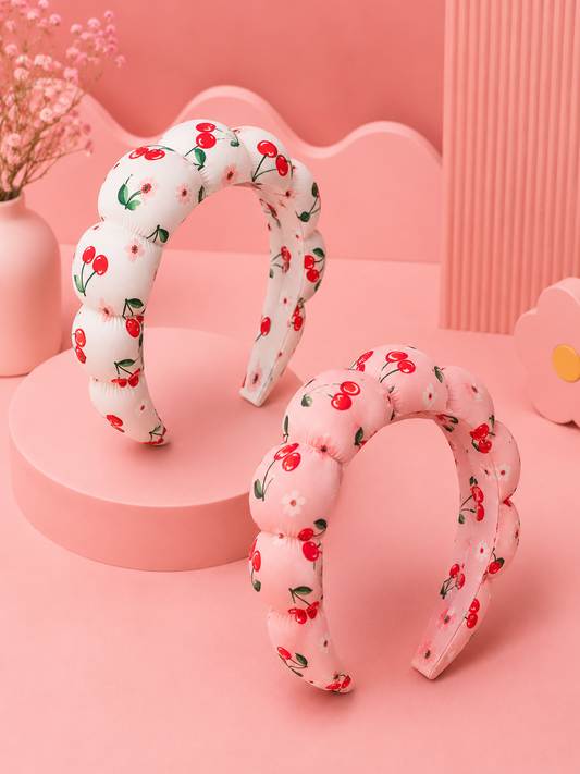 Cherry Skincare Headband