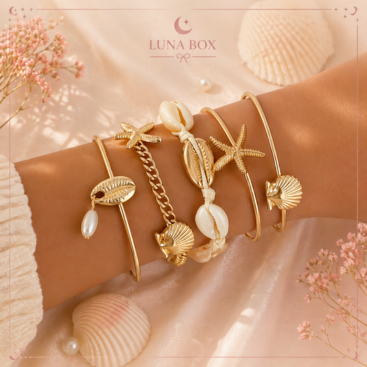 Luna Ocean Charm Set - طقم لونا أوشن شارم 🌊