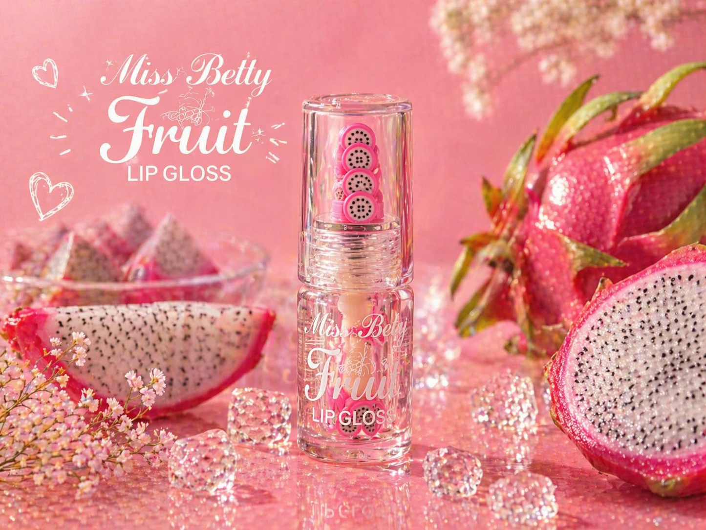 Fruity Pop Lip Gloss Set - مجموعة جلوس الفواكه 🍓