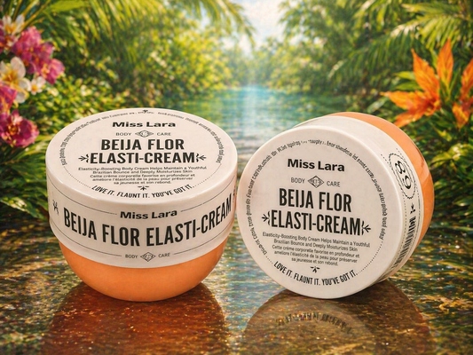 Miss Lara Beija Flor Elasti-Cream Body Cream - كريم الجسم بيجا فلور إيلاستي من ميس لارا