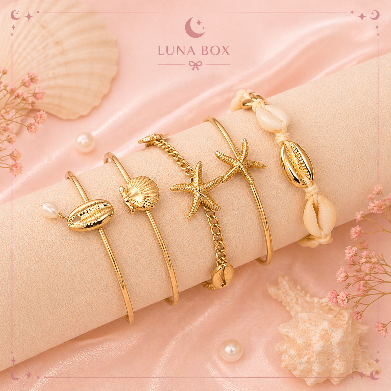 Luna Ocean Charm Set - طقم لونا أوشن شارم 🌊