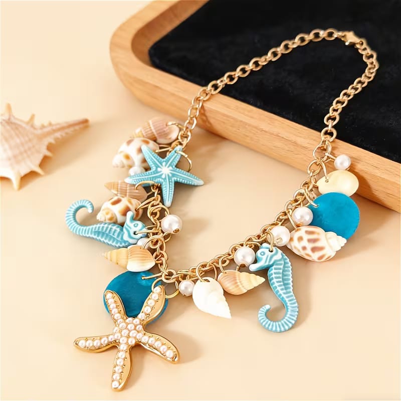 Ocean Charm 2-in-1 Bracelet & Anklet