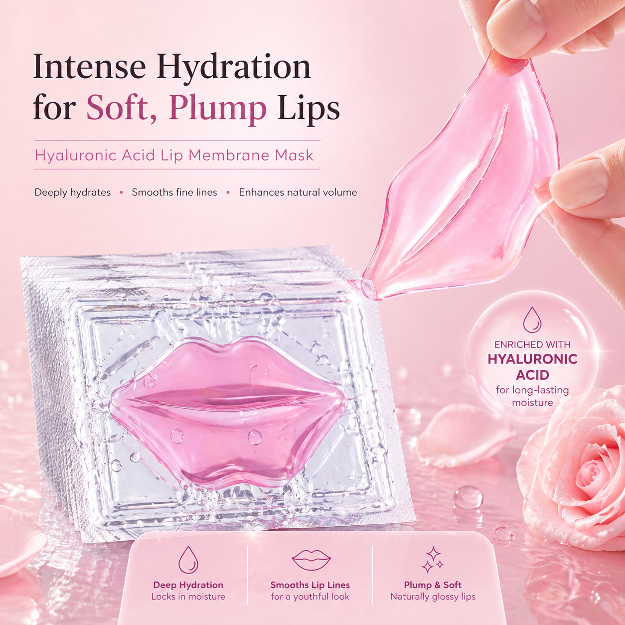 Luna Kiss Lip Mask - ماسك الشفاه لونا كيس 💗