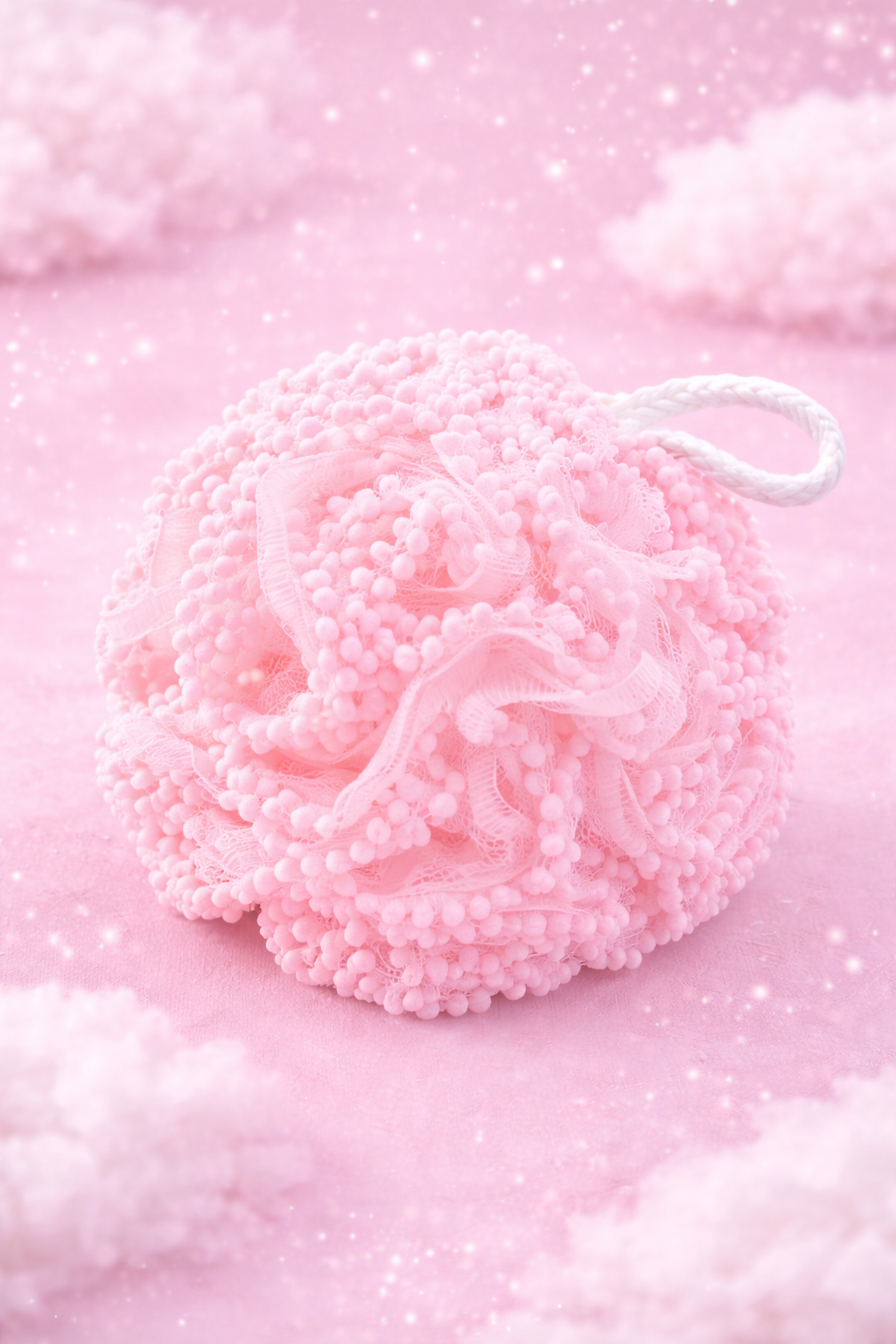 Soft Bath Loofah / Shower Puff - ليفة استحمام ناعمة