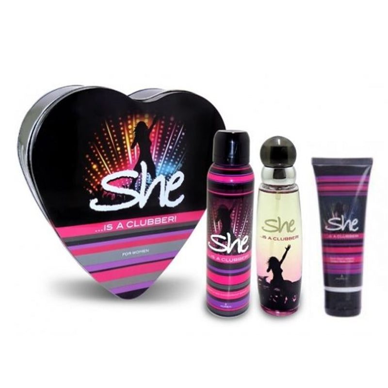 She Perfume Gift Set – Heart Edition