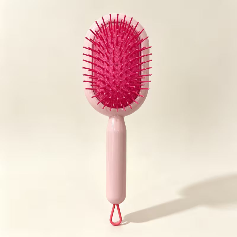 Lucky Time Panda Hair Brush – Pink