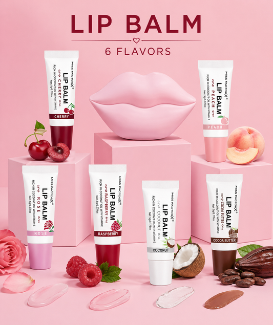 Luna Soft Lip Balm Collection - مجموعة مرطبات الشفاه الناعمة