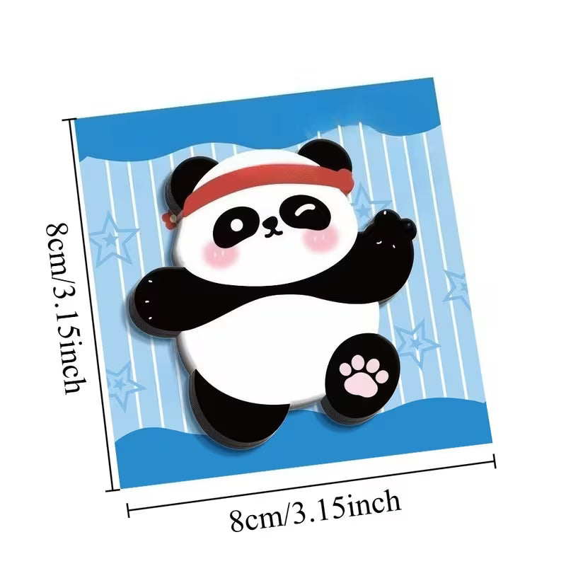 Baby Panda Sticky Notes – Set of 4 Assorted Designs