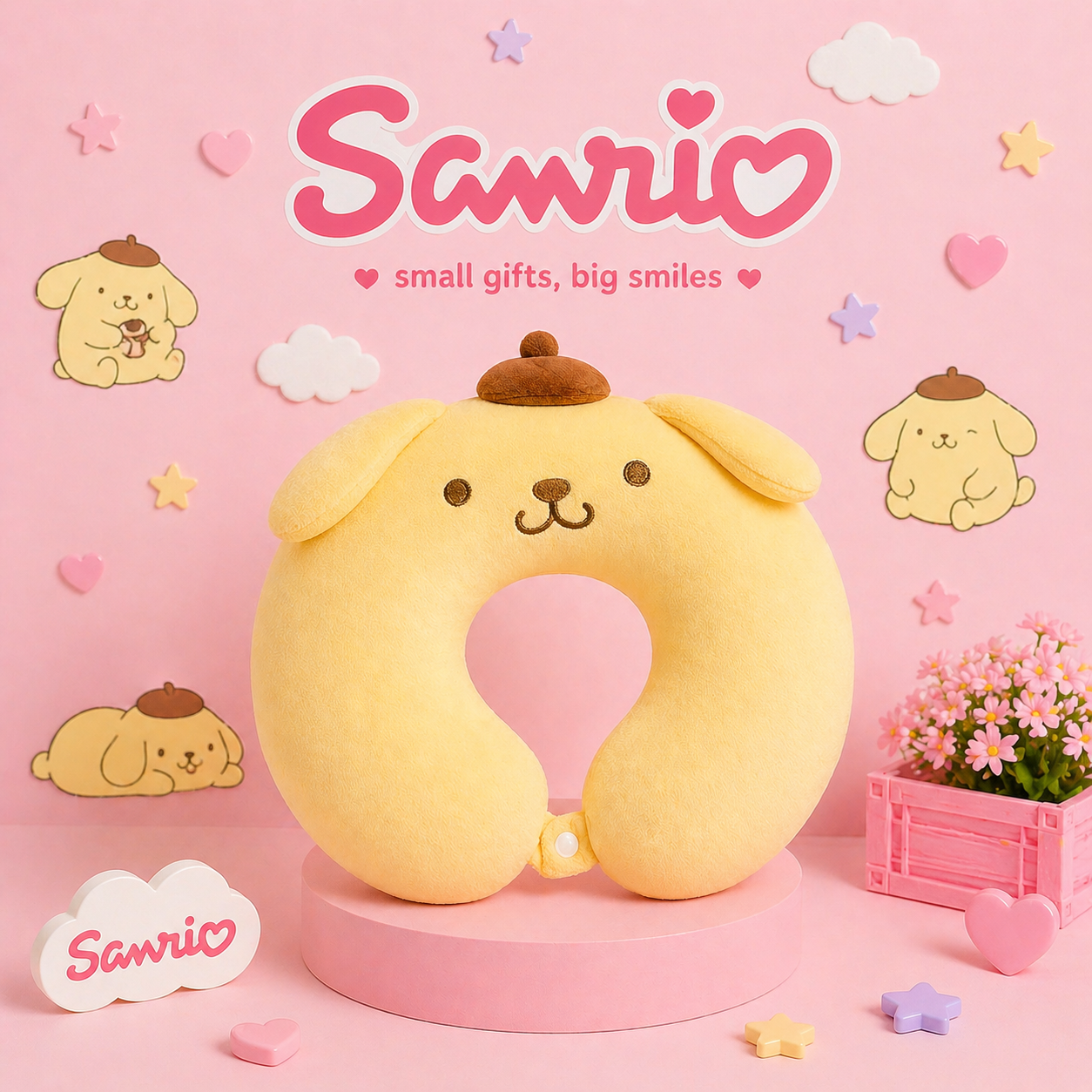 Sanrio Travel Neck Pillow - مخدة رقبة سانريو للسفر