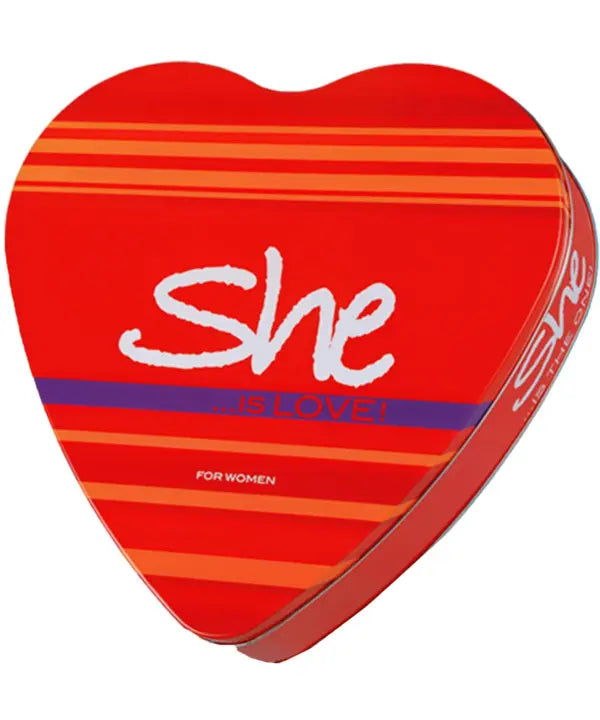 She Perfume Gift Set – Heart Edition