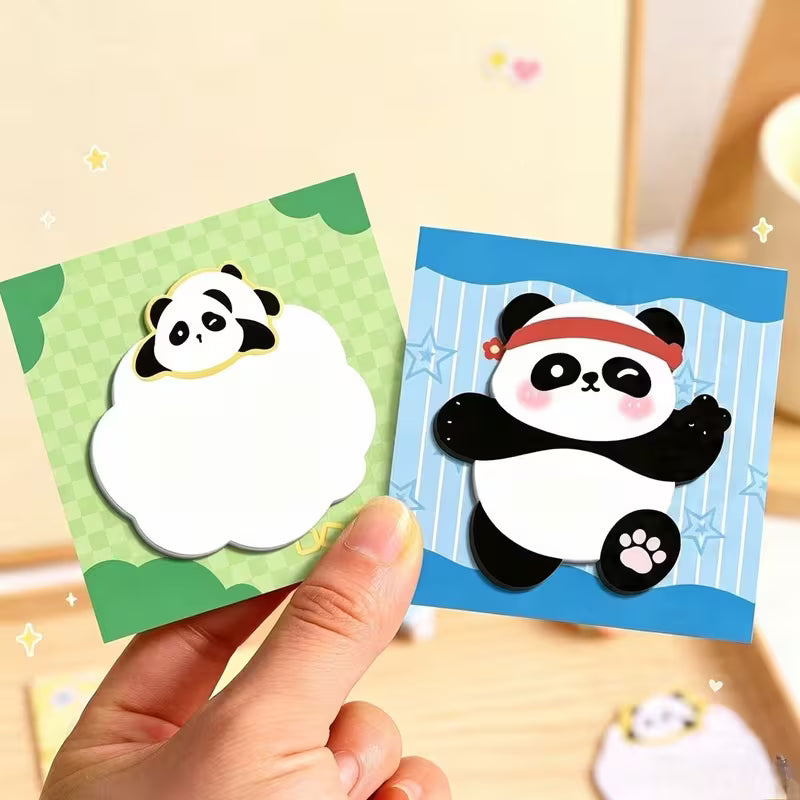 Baby Panda Sticky Notes – Set of 4 Assorted Designs