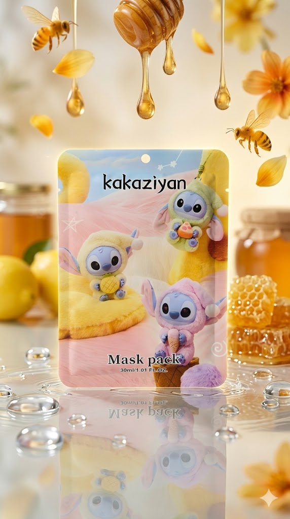 Cute Sheet Face Mask - ماسك وجه ورقي لطيف