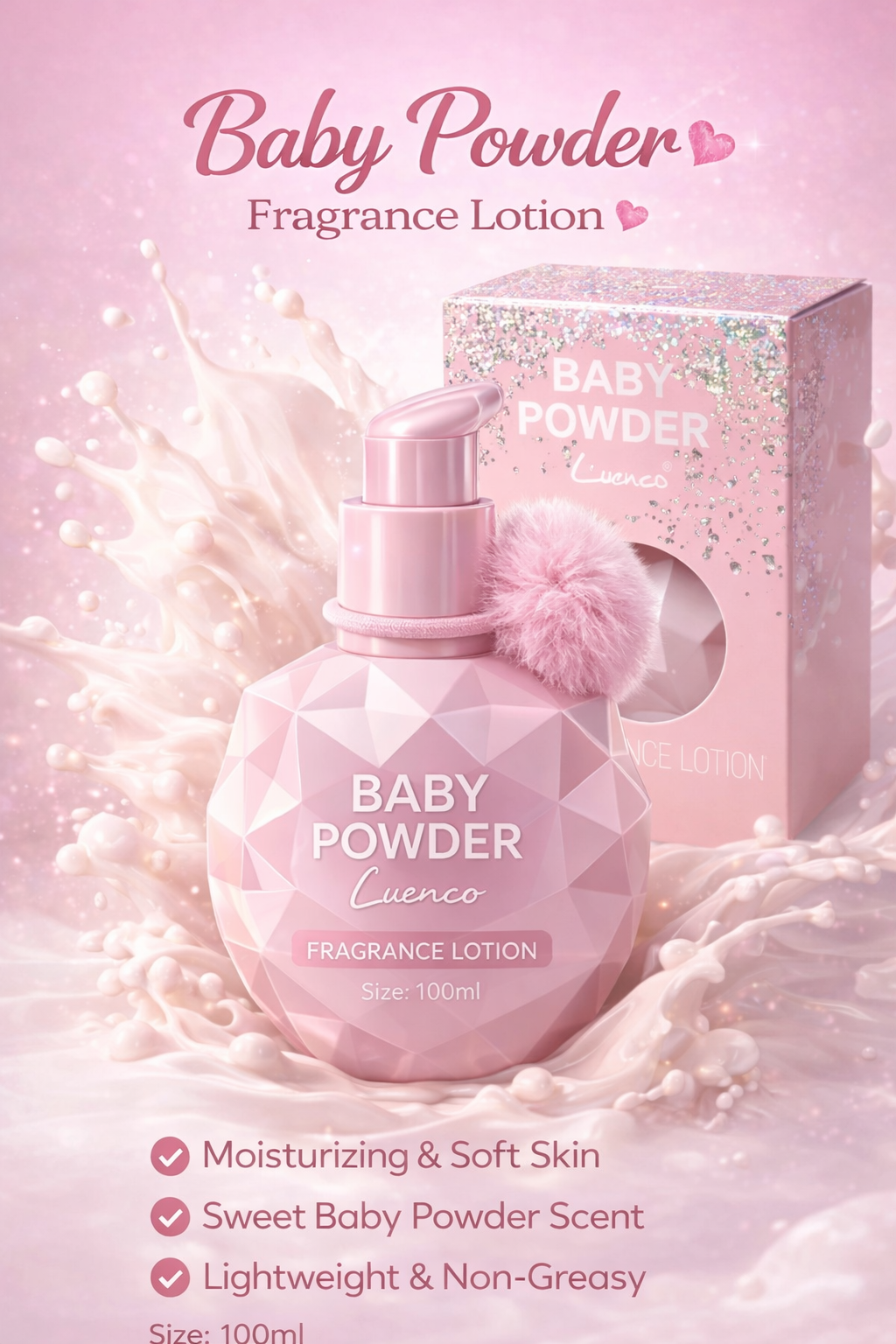 Baby Powder Fragrance Lotion