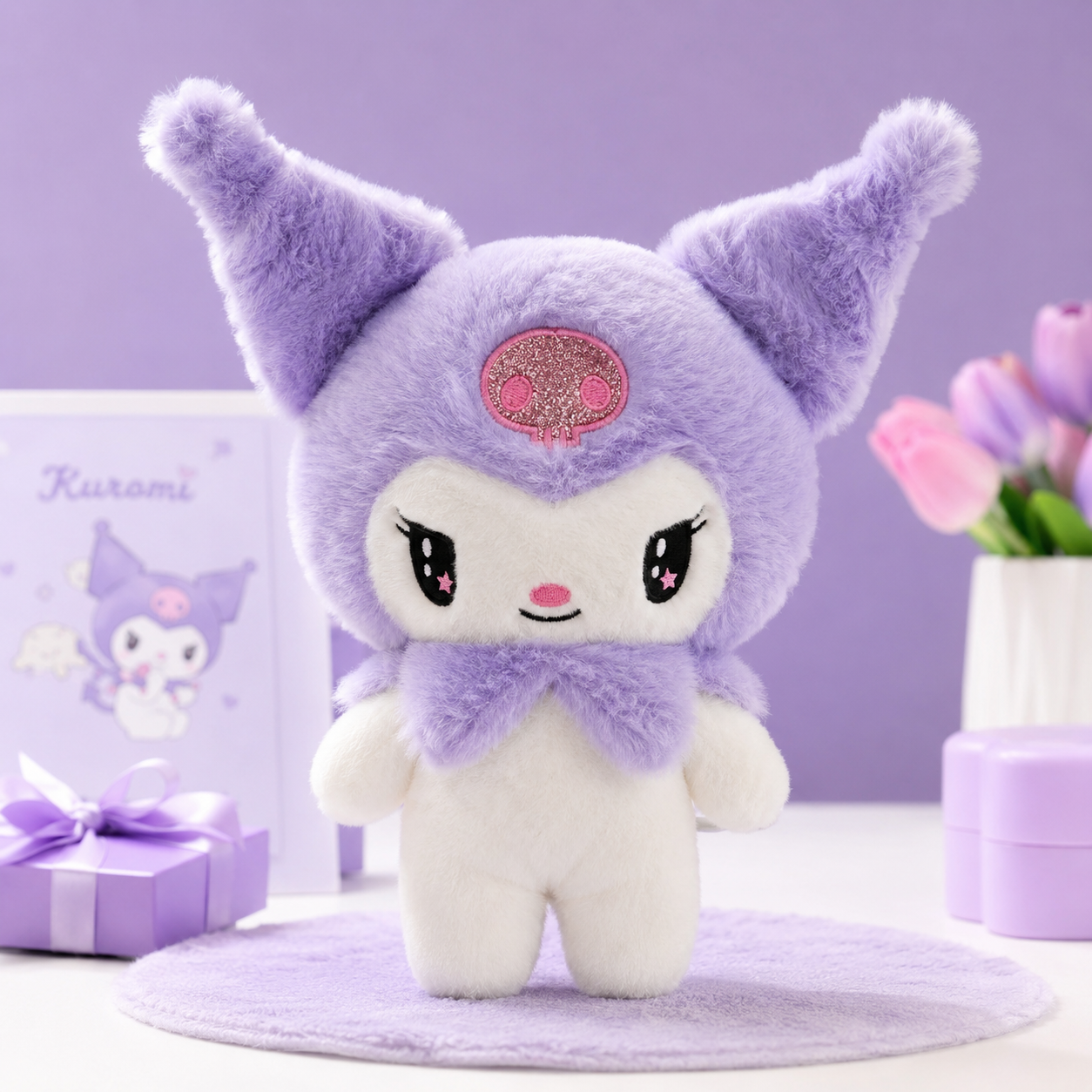 Kuromi Soft Plush Doll - دمية كورومي المحشوة الناعمة