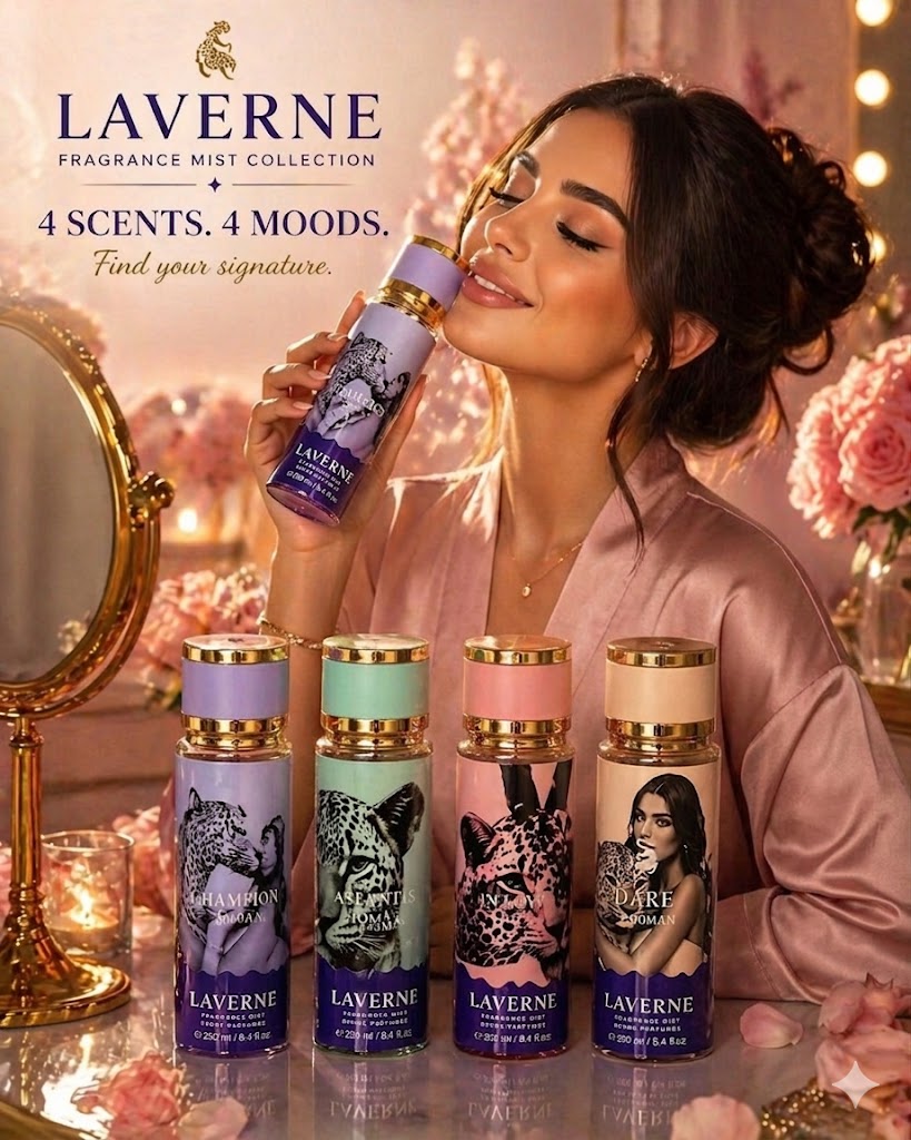 Laverne Fragrance Mist Collection - مجموعة لافيرن فريغرنس ميست