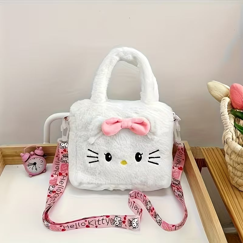 My Melody & Hello Kitty Plush Mini Bag