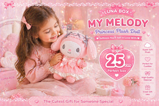 My Melody Princess Plush Doll  - دمية ماي ميلودي الأميرة الناعمة