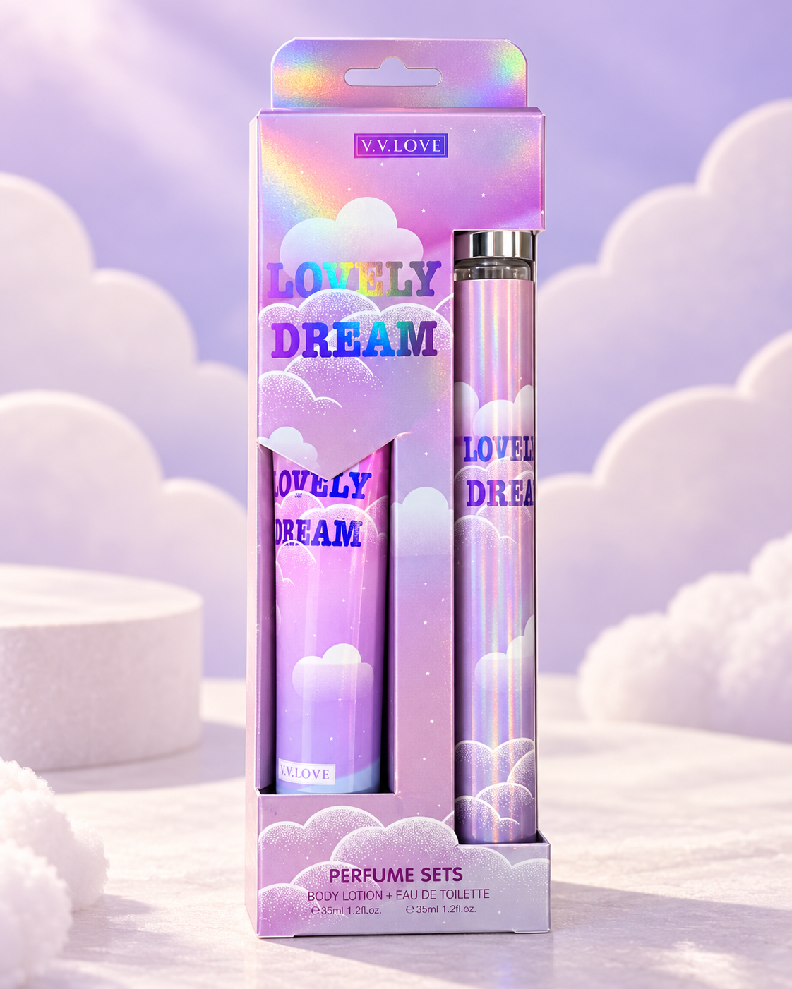 V.V.LOVE Mini Perfume & Body Lotion Gift Set
