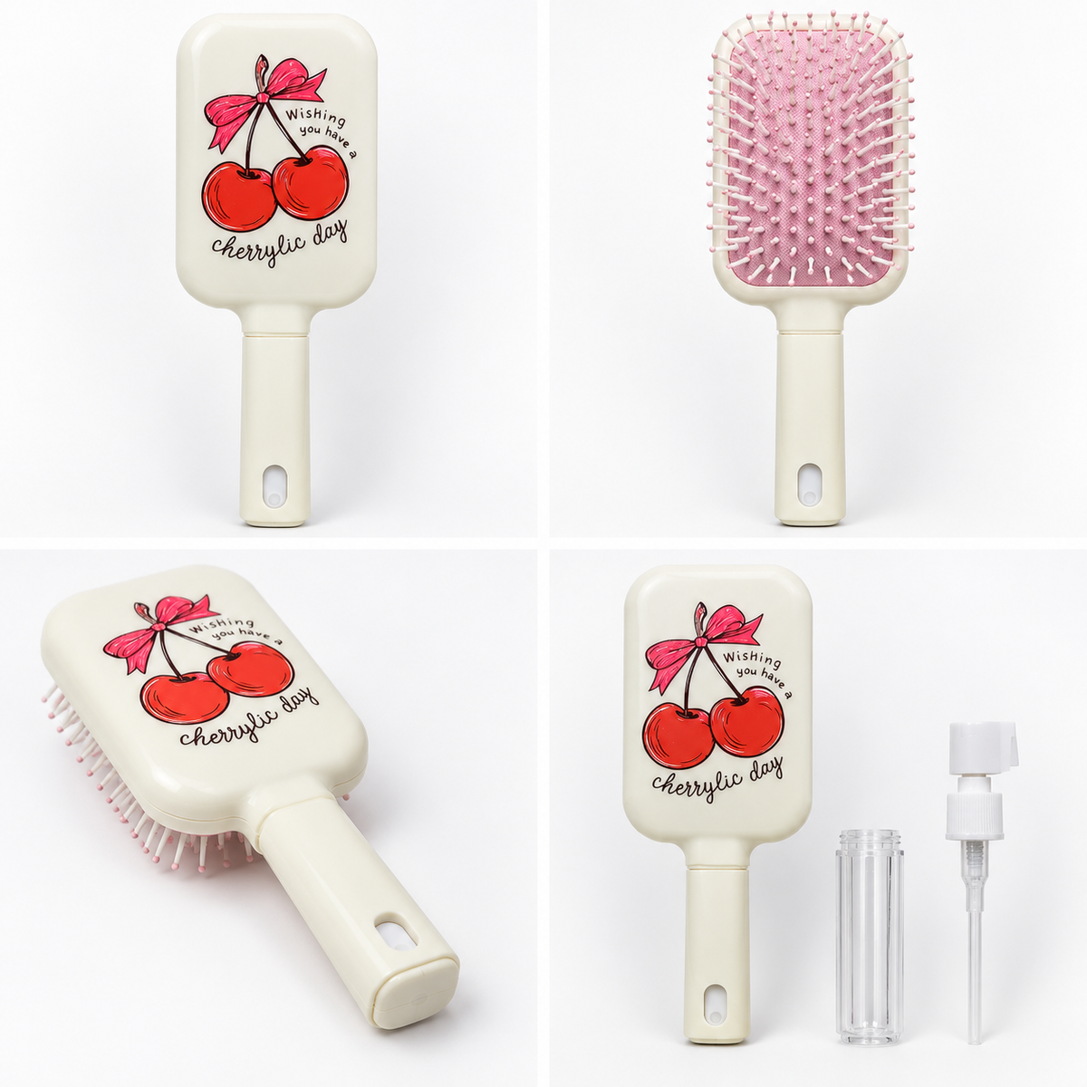 2-in-1 Spray Hair Brush – فرشاة شعر بخزان ماء مدمج