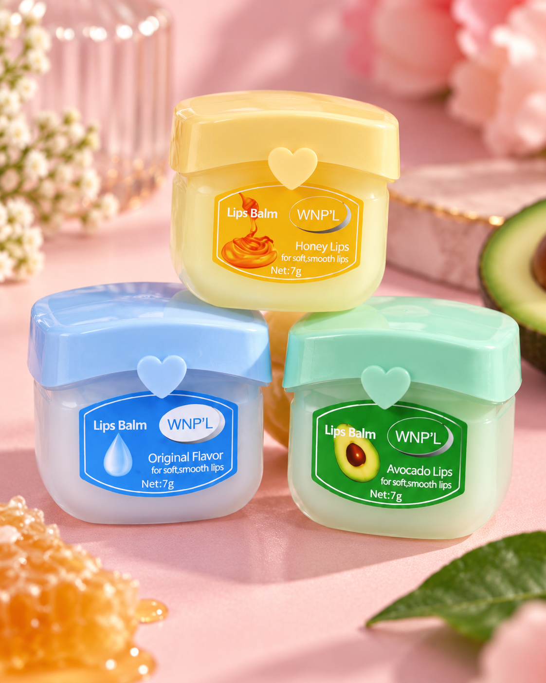 WNP’L Moisturizing Lip Balm Set – 6 Pieces