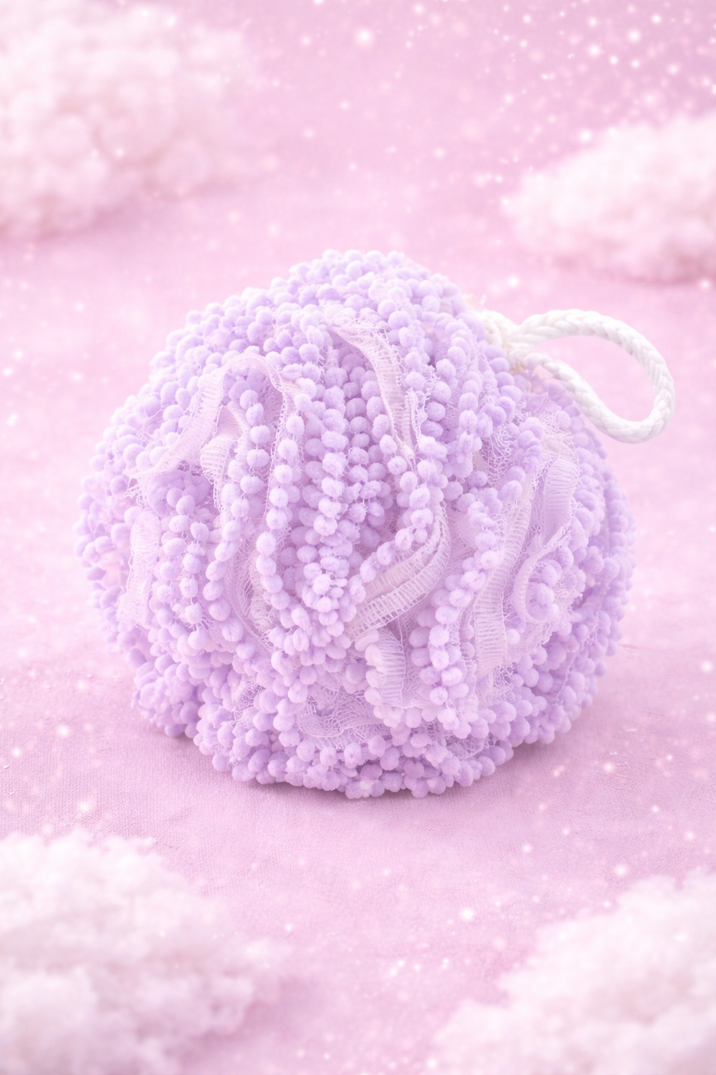 Soft Bath Loofah / Shower Puff - ليفة استحمام ناعمة