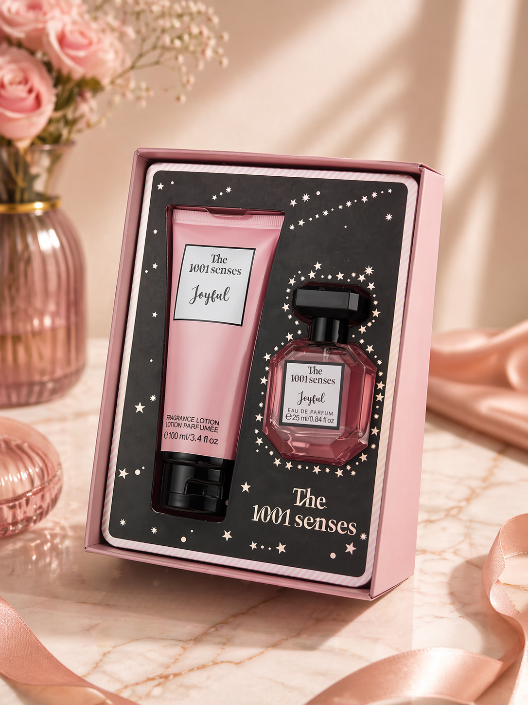 The 1001 Senses Perfume & Body Lotion Gift Set - طقم عطر و لوشن الجسم