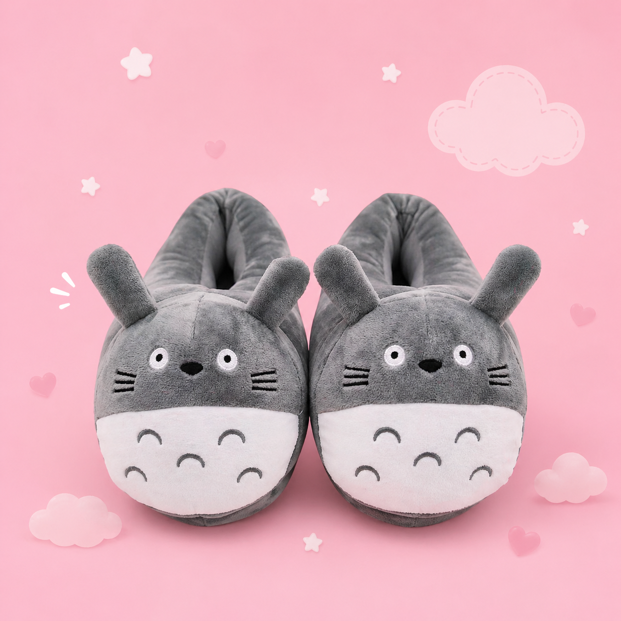 Totoro Cozy Slippers - سليبر منزلي توتورو كيوت 🐰