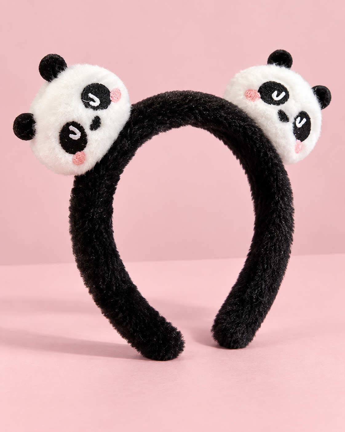 Plush Panda Hair Headband