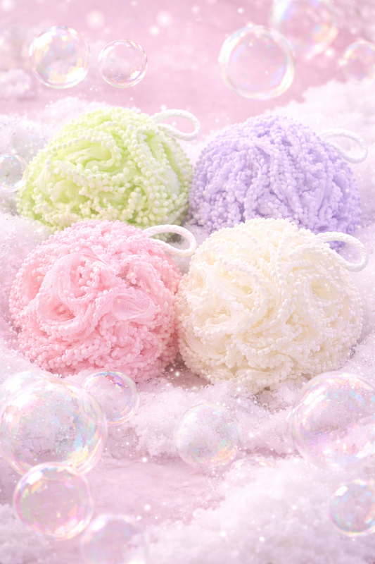 Soft Bath Loofah / Shower Puff - ليفة استحمام ناعمة