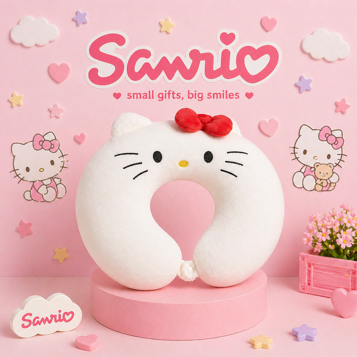 Sanrio Travel Neck Pillow - مخدة رقبة سانريو للسفر