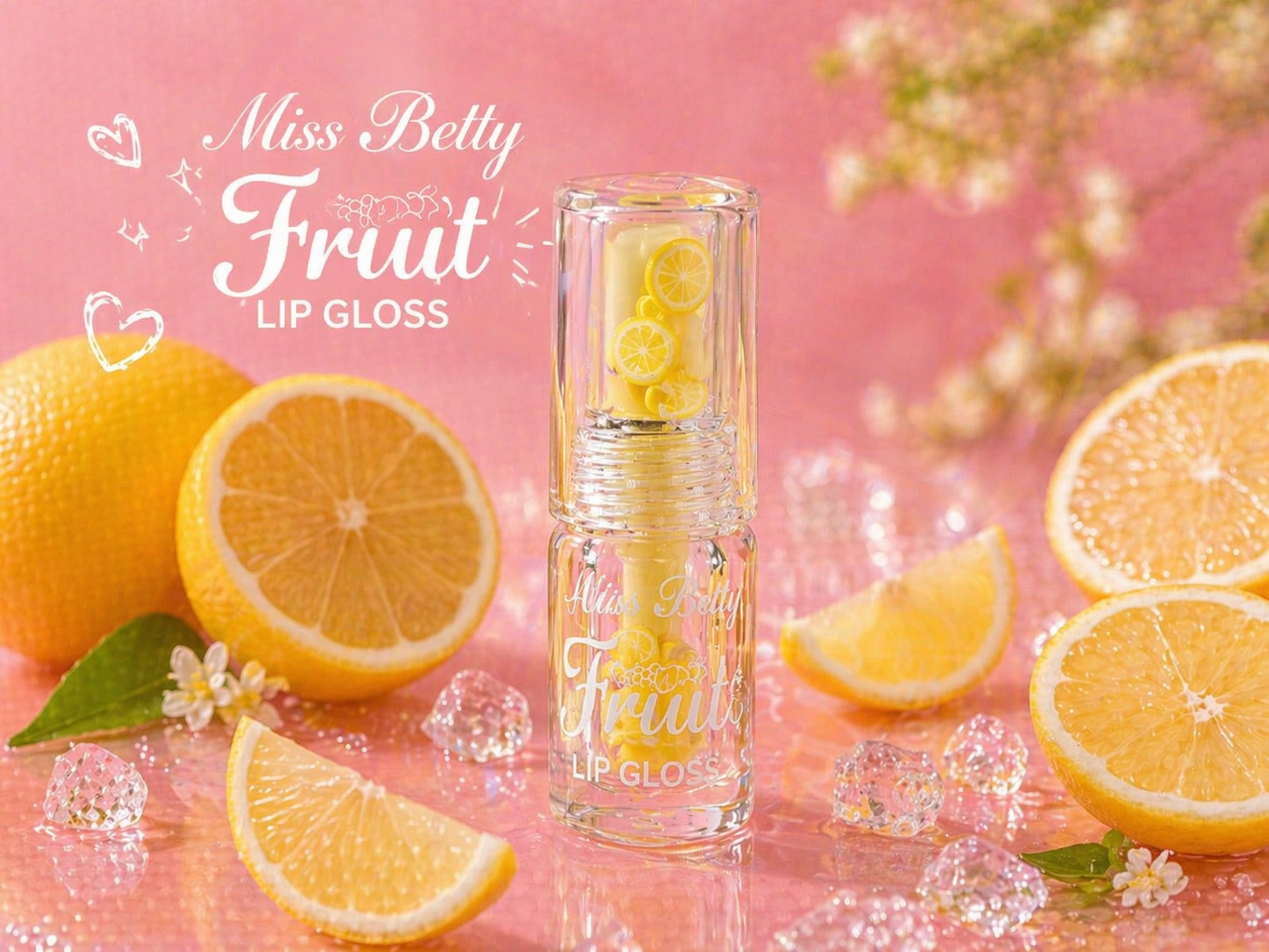 Fruity Pop Lip Gloss Set - مجموعة جلوس الفواكه 🍓