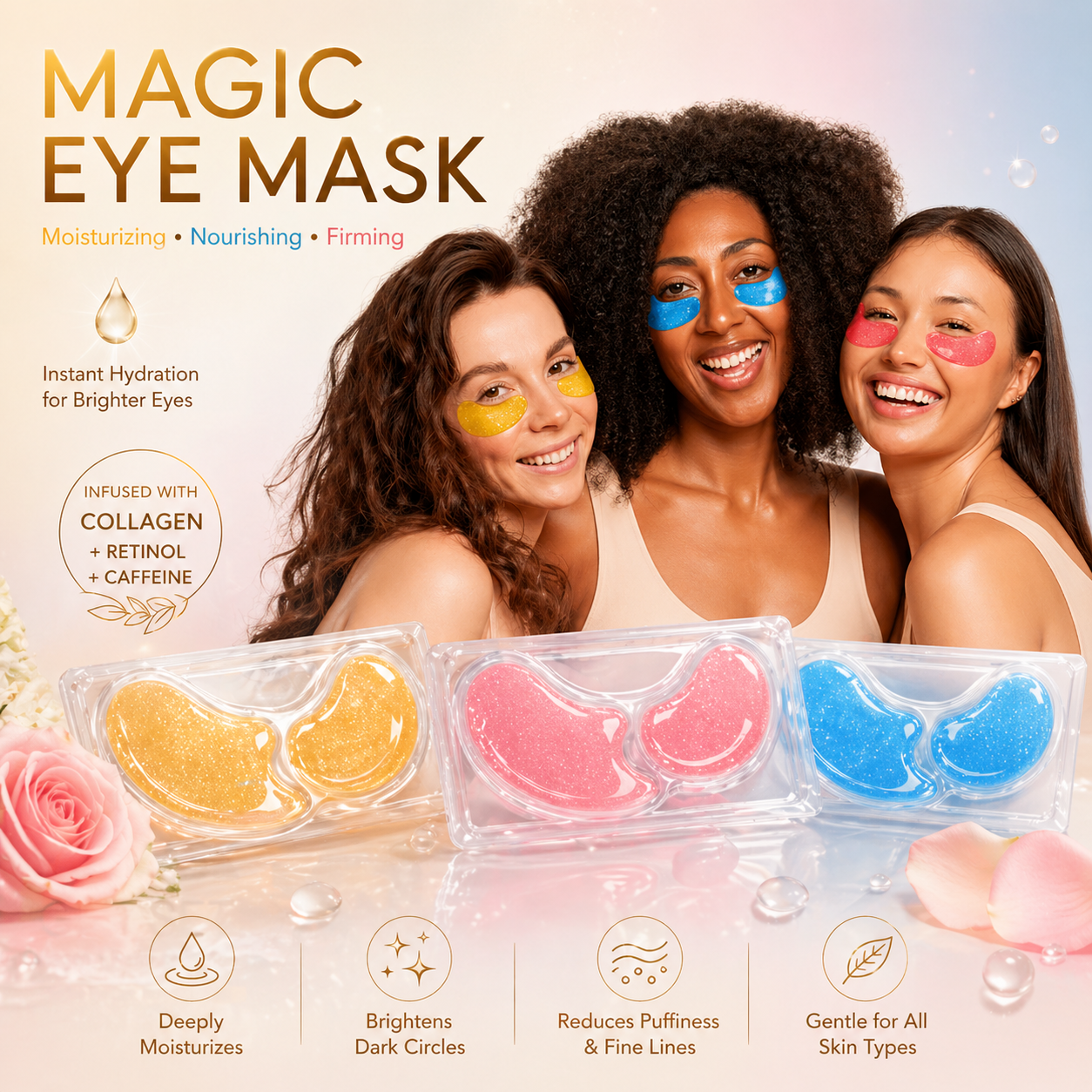 Glow Under Eye Mask - ماسك تحت العين جلو