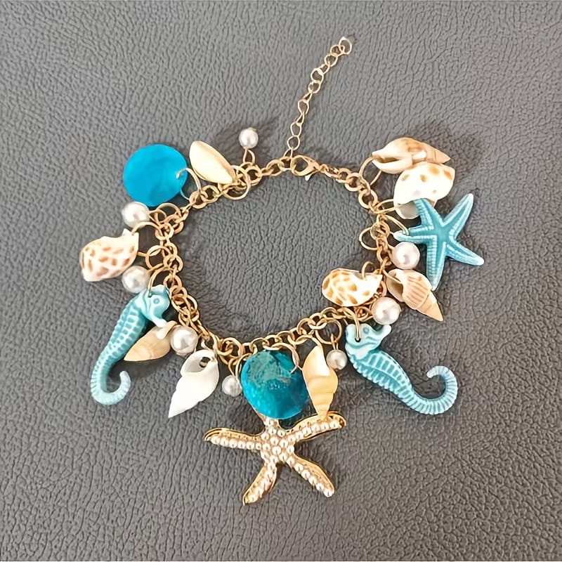 Ocean Charm 2-in-1 Bracelet & Anklet