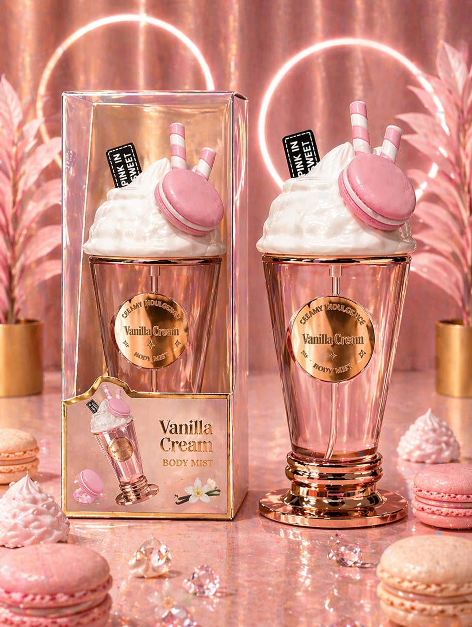Sweet Cream Body Mist - ميست بتصميم الكريمة للجسم