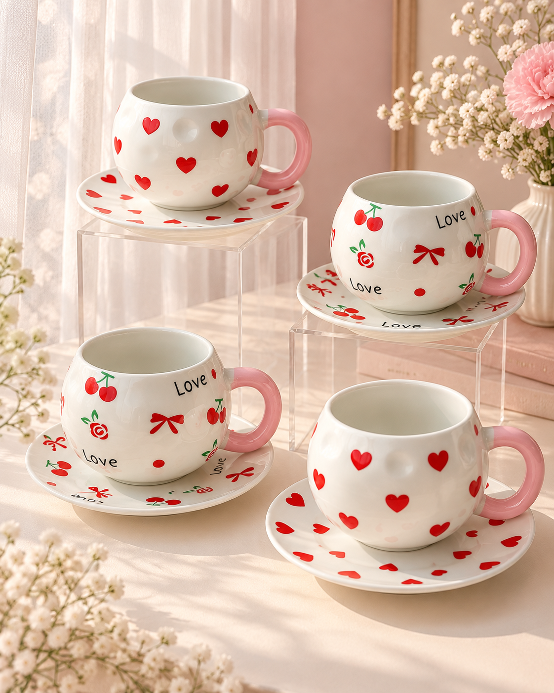 Lovely Moments Cup & Saucer Set