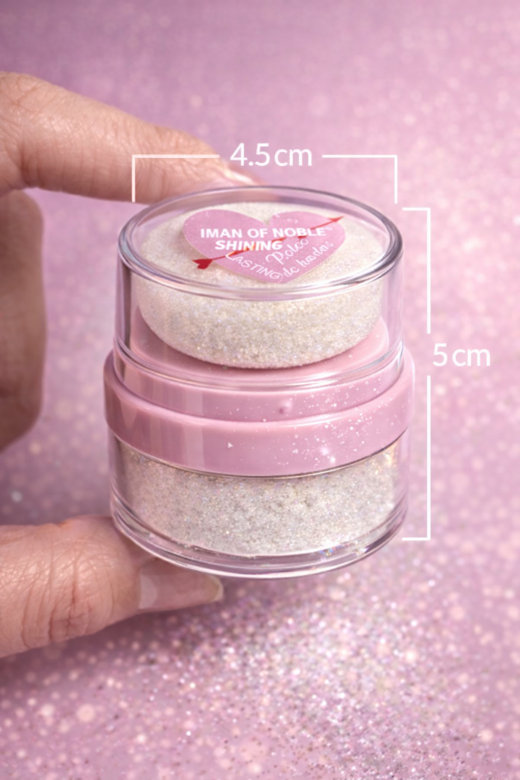 Glitter Puff Highlighter ... هايلايتر لمعة بسفنجة مدمجة