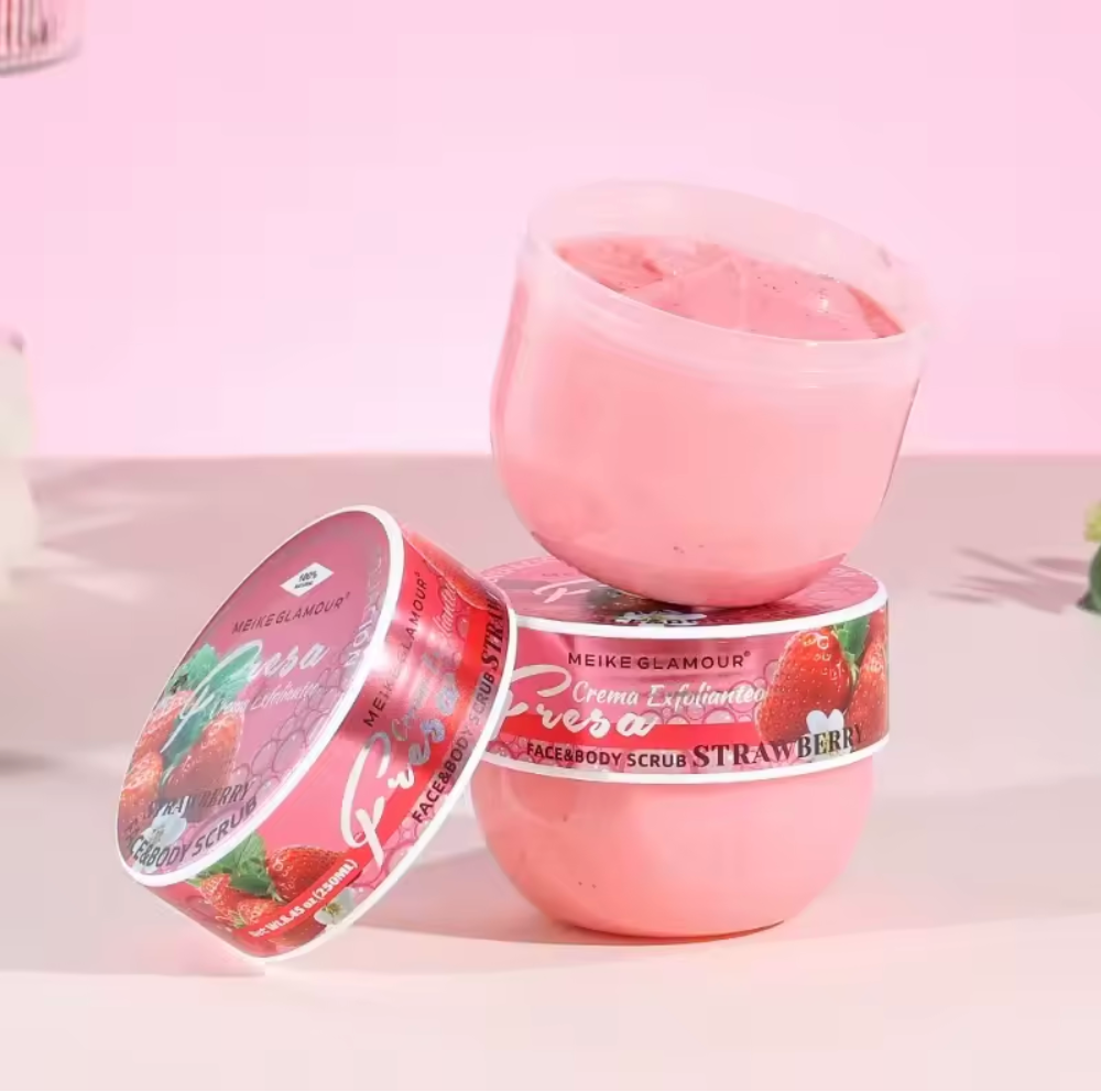 Fruit Glow Body Scrub Collection (Face & Body) - (مجموعة سكراب الفواكه لإشراقة البشرة (للوجه والجسم