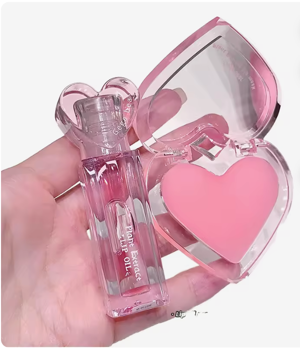 Cherry Hearts Cozy Gift Set