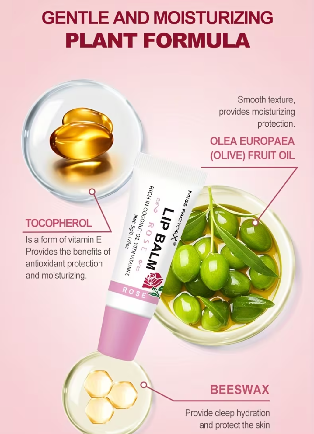 Luna Soft Lip Balm Collection - مجموعة مرطبات الشفاه الناعمة