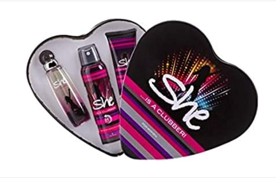 She Perfume Gift Set – Heart Edition