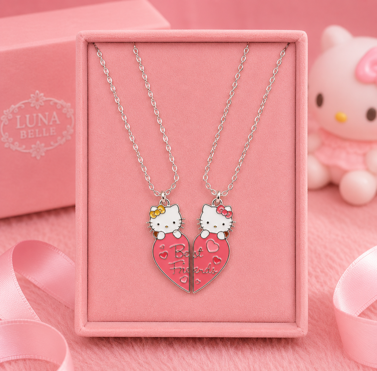 Hello Kitty Best Friends Necklace Set – عقد بيست فرند هالو كيتي