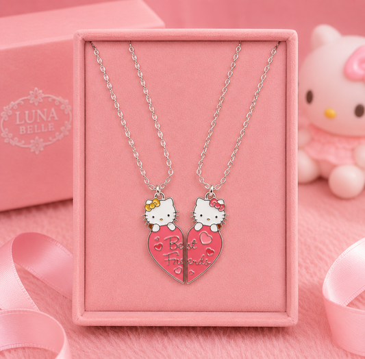 Hello Kitty Best Friends Necklace Set – عقد بيست فرند هالو كيتي